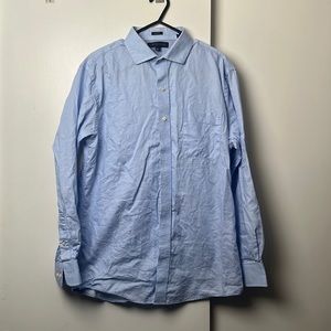 Tommy Hilfiger Blue Dress Shirt 16 32/33